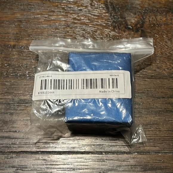 NEW 925 Sterling Silver With Lab Created Diamonds Ring In Size 6. - Picture 10 of 10